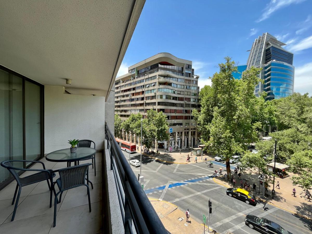 Apartamentos City Centro Los Leones サンティアゴ エクステリア 写真
