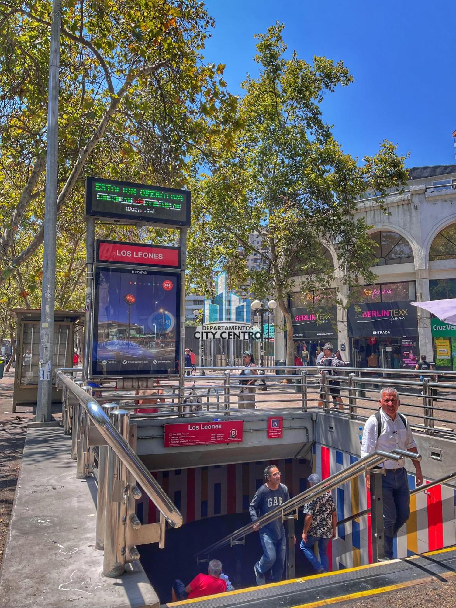 Apartamentos City Centro Los Leones サンティアゴ エクステリア 写真